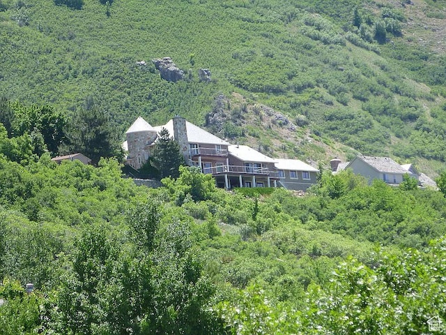 4093 Imperial Way, Provo, UT 84604 - view from above of property with a forest