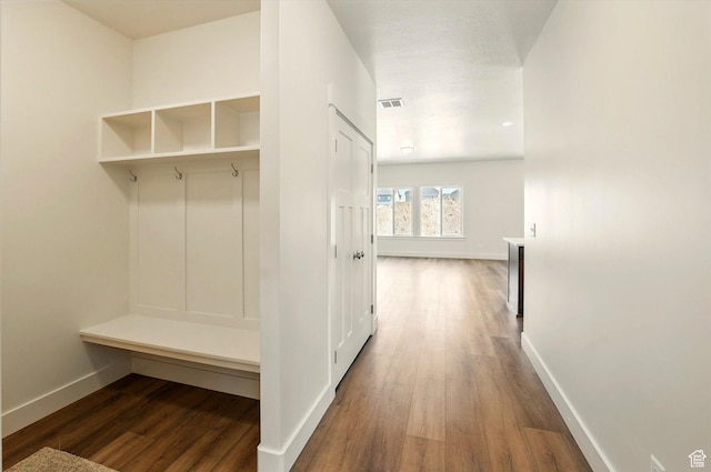 222 W 825 S, Willard, UT 84340 - mudroom featuring baseboards and wood finished floors