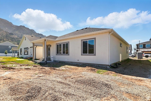 222 W 825 S, Willard, UT 84340 - rear view of property with a mountain view
