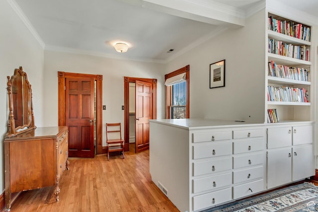 15 S 1200 E, Salt Lake City, UT 84102 - entryway featuring ornamental molding and light wood-style floors