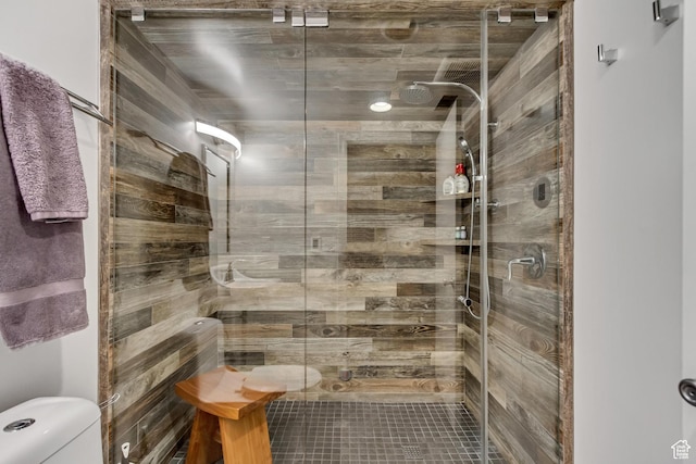 15 S 1200 E, Salt Lake City, UT 84102 - bathroom with toilet, a stall shower, and a sauna / steam room
