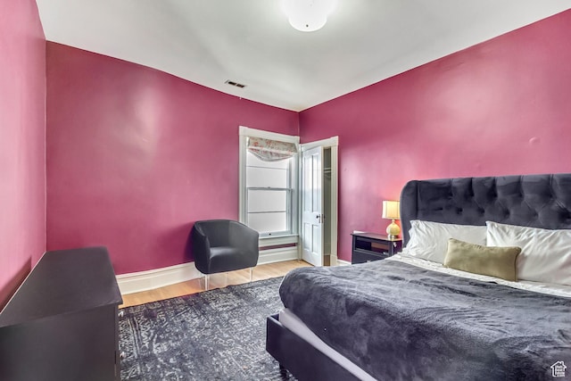 15 S 1200 E, Salt Lake City, UT 84102 - bedroom featuring wood finished floors and baseboards