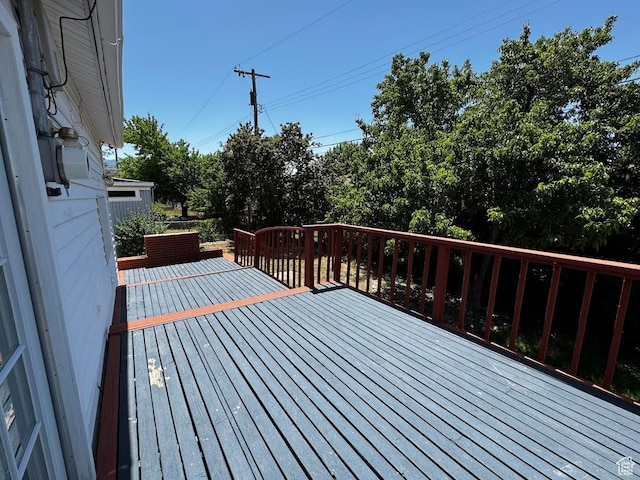 635 N Chimesview Cir E, Tooele, UT 84074 - view of wooden deck