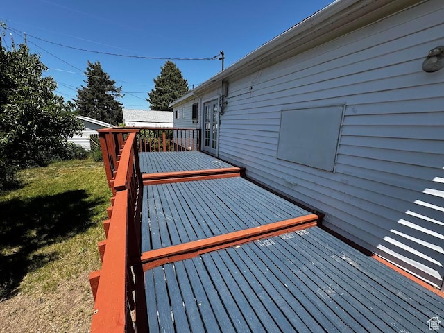 635 N Chimesview Cir E, Tooele, UT 84074 - view of wooden deck