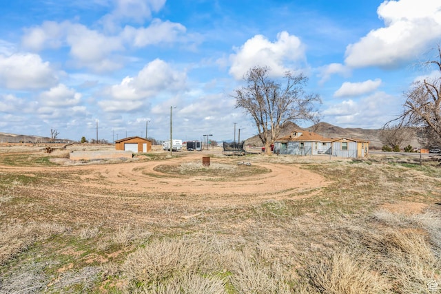 1725 N State St, Sigurd, UT 84657 - view of yard featuring an outdoor structure