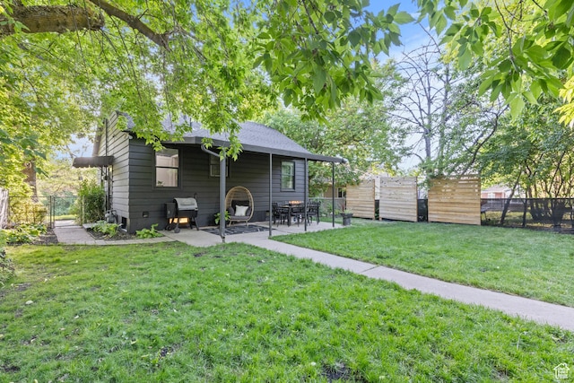 3510 Porter Ave, Ogden, UT 84403 - view of yard with a patio