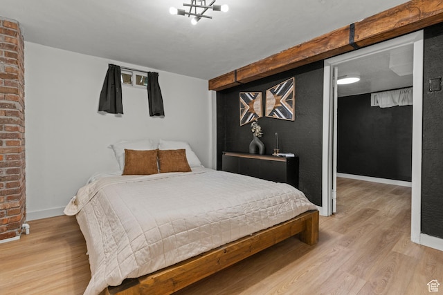 3510 Porter Ave, Ogden, UT 84403 - bedroom with wood finished floors and baseboards
