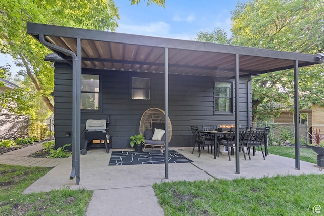 3510 Porter Ave, Ogden, UT 84403 - view of patio with area for grilling