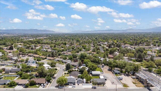 2137 W 6200 S, Salt Lake City, UT 84129 - aerial perspective of suburban area with a mountainous background