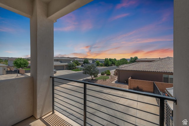 3322 S 2240 E, St George, UT 84790 - view of balcony at dusk
