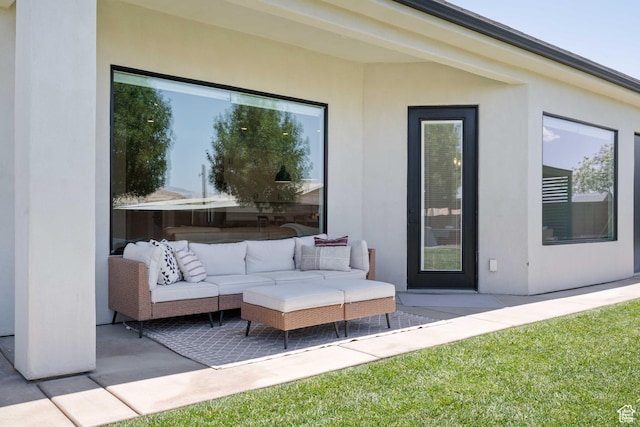3322 S 2240 E, St George, UT 84790 - view of patio featuring outdoor lounge area