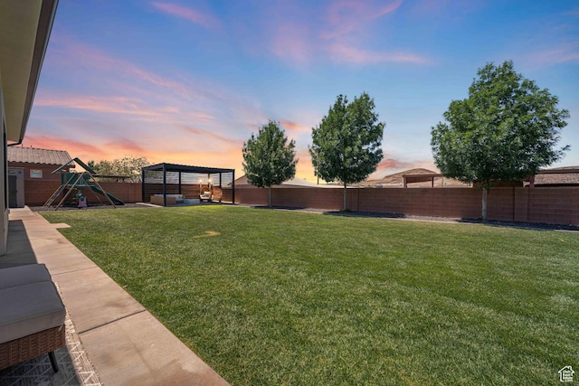 3322 S 2240 E, St George, UT 84790 - view of yard featuring a playground