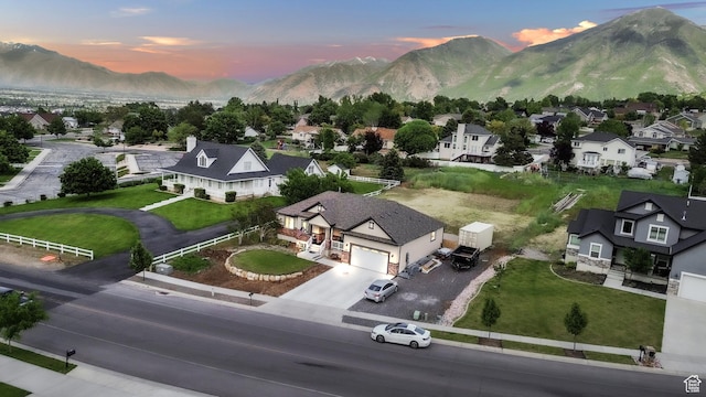 276 N Elk Ridge Dr, Elk Ridge, UT 84651 - aerial view of residential area with a mountainous background