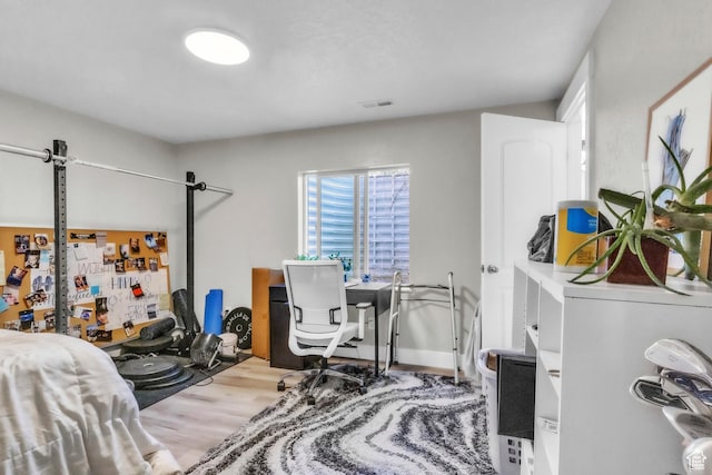 276 N Elk Ridge Dr, Elk Ridge, UT 84651 - bedroom featuring multiple windows and wood finished floors