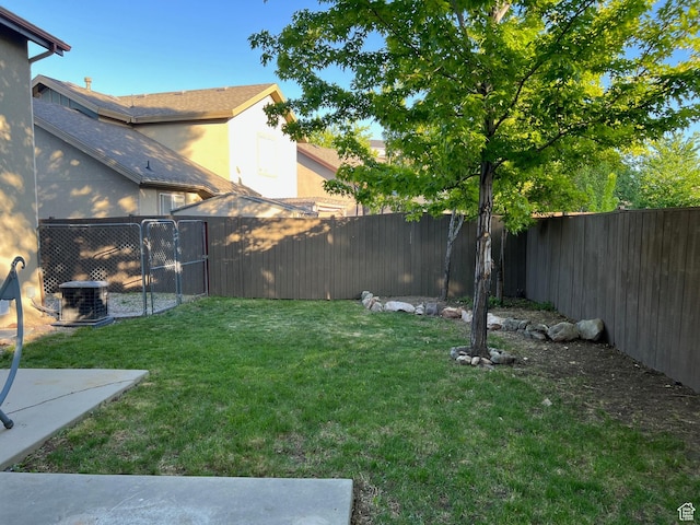 15146 S Walnut Grove Dr, Draper, UT 84020 - view of yard featuring central AC