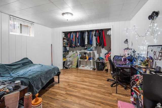 16 N 200 E, Cedar City, UT 84720 - bedroom featuring wood finished floors and a closet