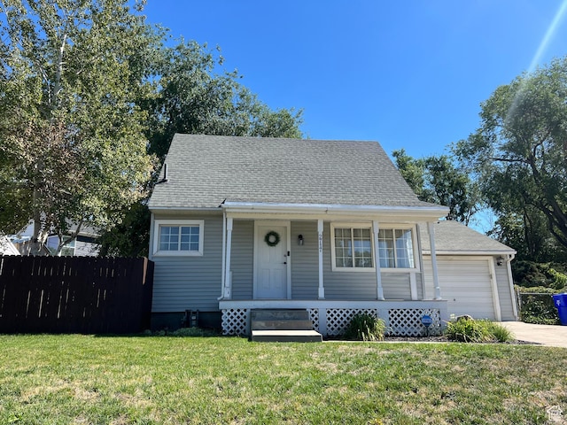 2717 S Orchard Dr, Bountiful, UT 84010 - bungalow-style house with covered porch, concrete driveway, and a shingled roof