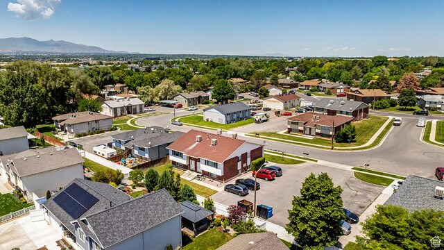 195 W 8480 S, Midvale, UT 84047 - aerial view of residential area with mountains