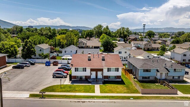 195 W 8480 S, Midvale, UT 84047 - aerial view of residential area with a mountainous background