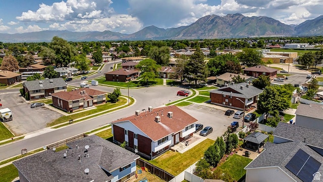 195 W 8480 S, Midvale, UT 84047 - aerial perspective of suburban area with mountains