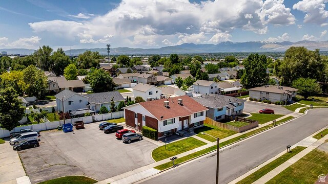 195 W 8480 S, Midvale, UT 84047 - aerial view of residential area with mountains