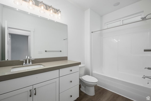 1766 W 160 S Unit 49, Pleasant Grove, UT 84062 - bathroom with vanity, wood finished floors, and bathing tub / shower combination