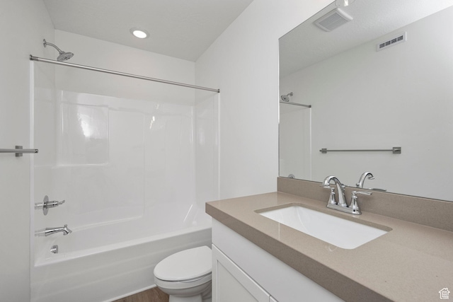 1766 W 160 S Unit 49, Pleasant Grove, UT 84062 - bathroom featuring vanity, shower / bathtub combination, and recessed lighting
