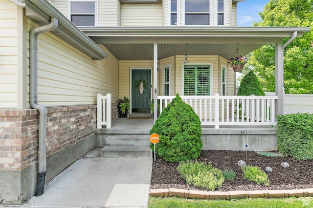 137 Stern Ct, Stansbury Park, UT 84074 - entrance to property featuring a porch