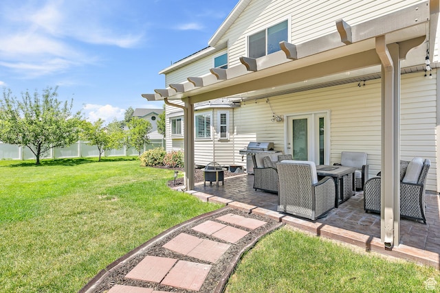 137 Stern Ct, Stansbury Park, UT 84074 - view of yard featuring a patio and an outdoor hangout area