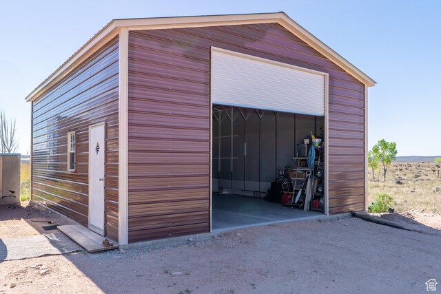 16 E Pearly Ln, La Sal, UT 84530 - view of detached garage