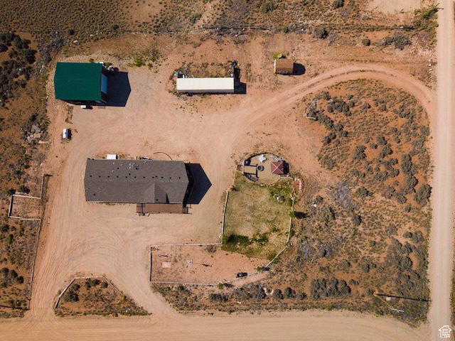 16 E Pearly Ln, La Sal, UT 84530 - aerial overview of property's location featuring a desert landscape
