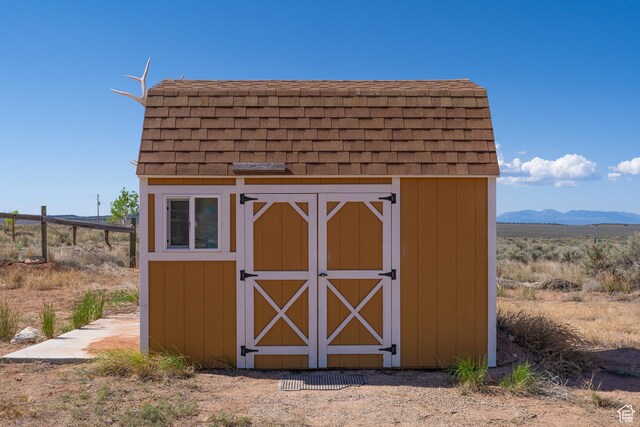16 E Pearly Ln, La Sal, UT 84530 - view of shed featuring a mountain view