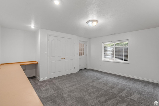 896 E 380 N, Heber City, UT 84032 - unfurnished bedroom with carpet floors, a closet, baseboards, and an office area