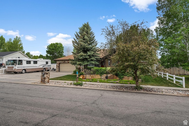 896 E 380 N, Heber City, UT 84032 - view of property hidden behind natural elements with driveway and a garage