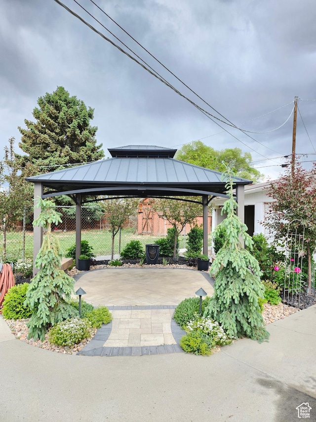 317 S 200 W, Price, UT 84501 - view of community with a gazebo and a patio area