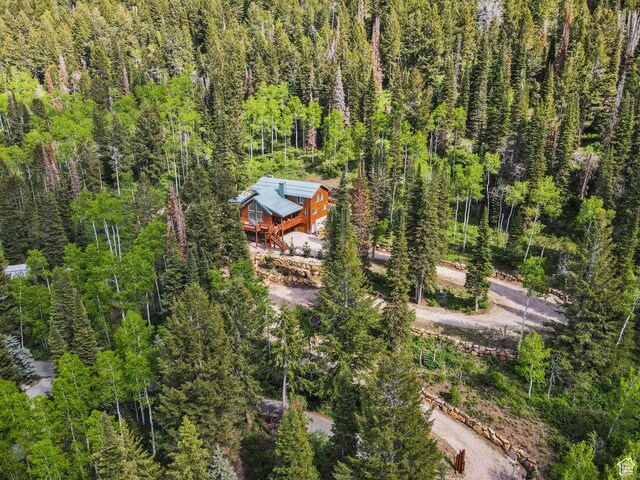 4708 Red Fir Way, Oakley, UT 84055 - view from above of property with a forest