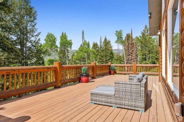 4708 Red Fir Way, Oakley, UT 84055 - view of wooden terrace
