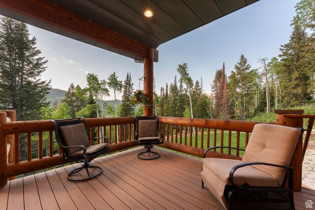 4708 Red Fir Way, Oakley, UT 84055 - view of deck