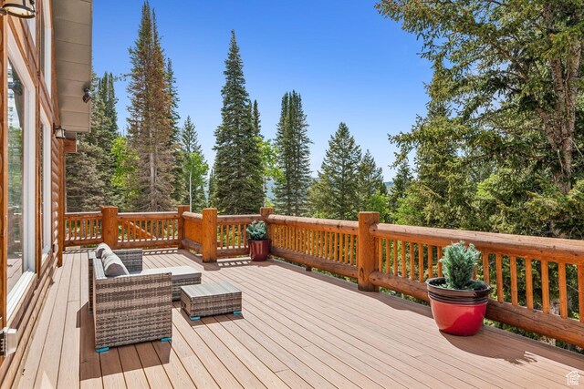 4708 Red Fir Way, Oakley, UT 84055 - view of wooden terrace