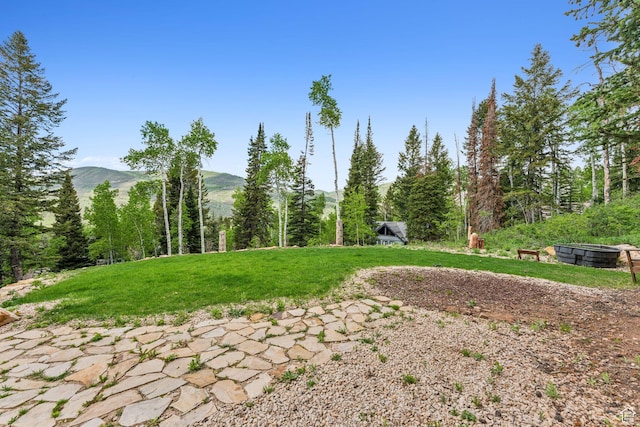 4708 Red Fir Way, Oakley, UT 84055 - view of home's community with a mountain view and a lawn