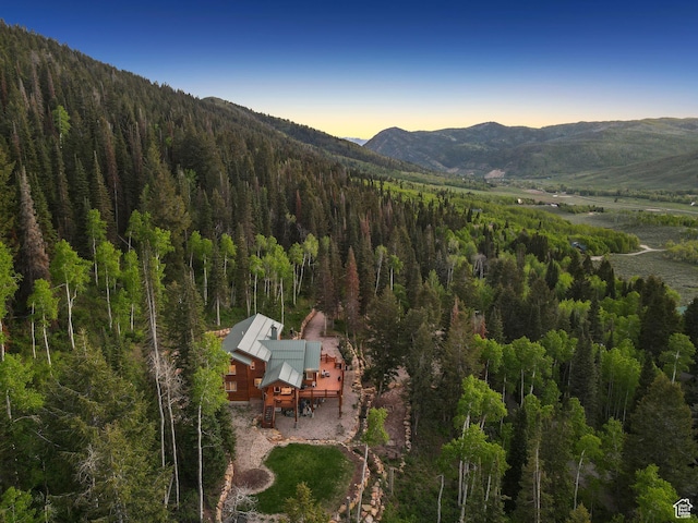 4708 Red Fir Way, Oakley, UT 84055 - view of subject property with a forest and a mountain backdrop