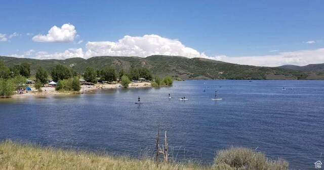 12852 N Belaview Way, Hideout, UT 84036 - water view featuring mountains