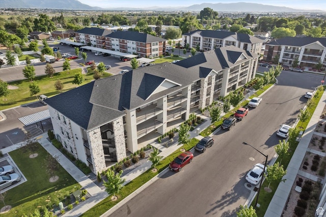 67 W 600 S Unit B204, Springville, UT 84663 - aerial overview of property's location with a mountain backdrop