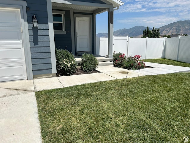 432 W 1470 N, Tooele, UT 84074 - entrance to property featuring a mountain view and a porch
