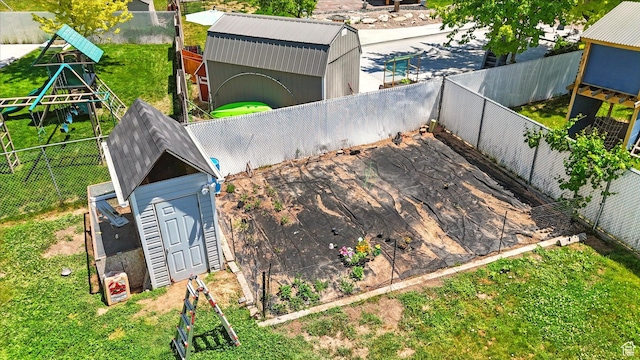 2223 S Allison Way, Syracuse, UT 84075 - exterior view of a fenced backyard