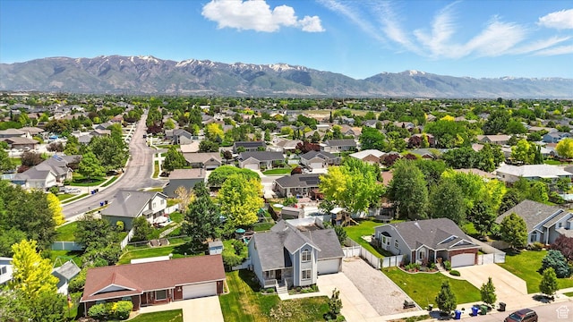 2223 S Allison Way, Syracuse, UT 84075 - aerial perspective of suburban area with mountains