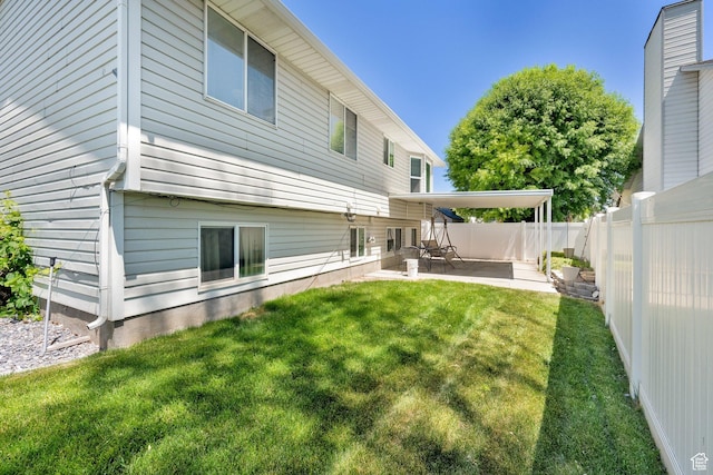 1127 W Monticello Ln, Murray, UT 84123 - view of yard featuring a patio area