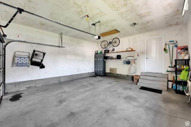 1127 W Monticello Ln, Murray, UT 84123 - garage with a garage door opener