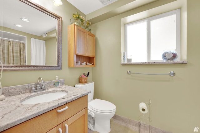 1127 W Monticello Ln, Murray, UT 84123 - bathroom featuring toilet and vanity