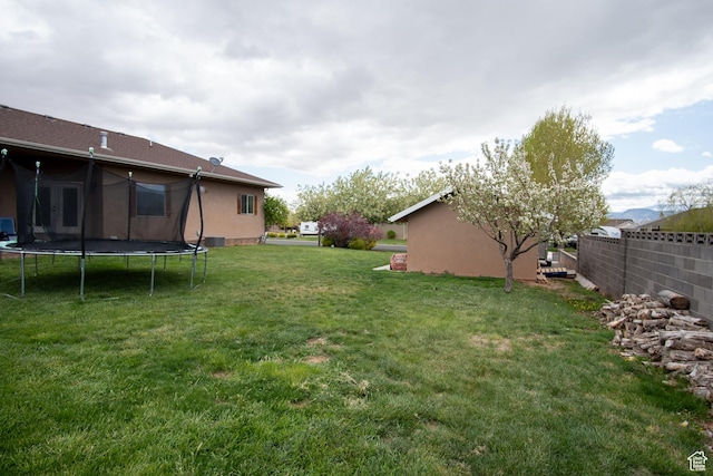 286 E 850 N, Richfield, UT 84701 - view of yard featuring a trampoline